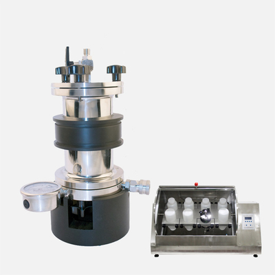 0-60psi TCLP प्रयोगशाला शेखर मशीन वाष्पशील चिमटा के लिए