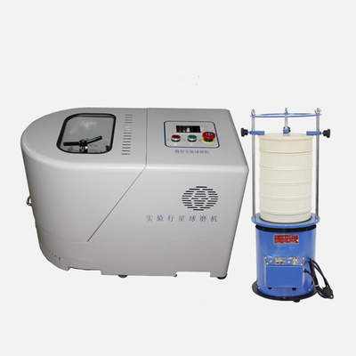 मिनी लैब प्लैनेटरी बॉल मिल 50ml-100ml जार हाई एनर्जी के साथ