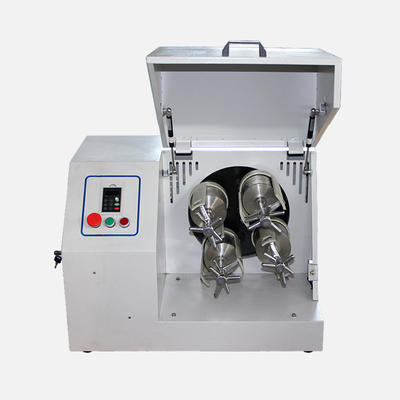 वर्टिकल लेबोरेटरी डुअल प्लैनेटरी बॉल मिल 1L 4x250ml मिल जार के लिए